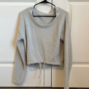 Ptula cropped knit top